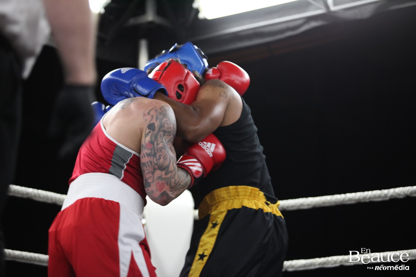 Les athlètes d’Hubert Poulin brillent au Gala de boxe de Saint-Zacharie