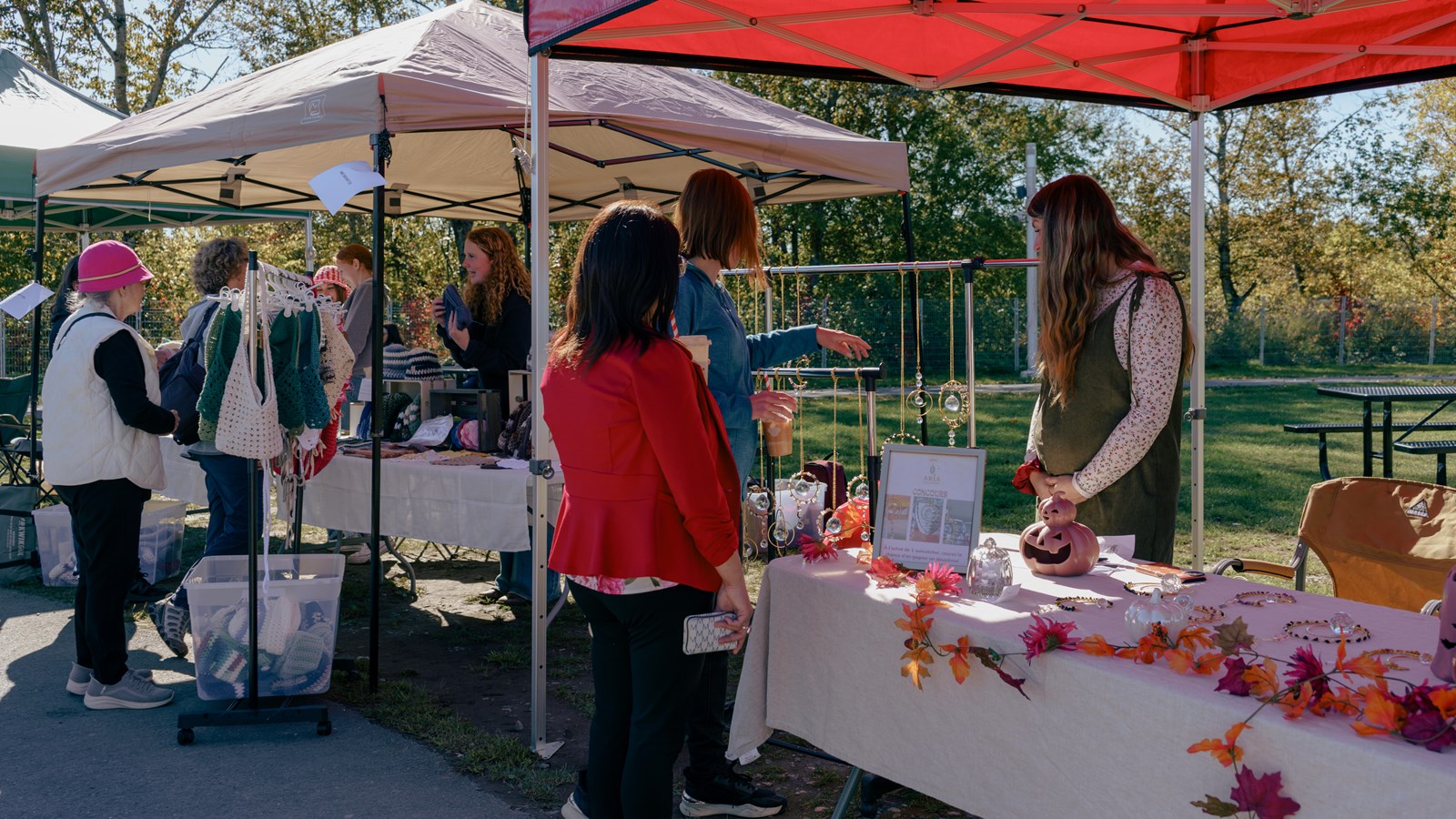 Le premier Marché aux couleurs d'automne a été un franc succès