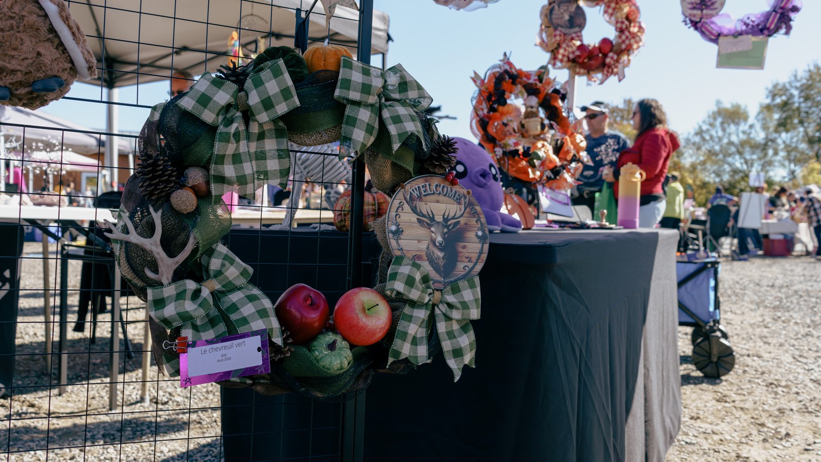 Le premier Marché aux couleurs d'automne a été un franc succès