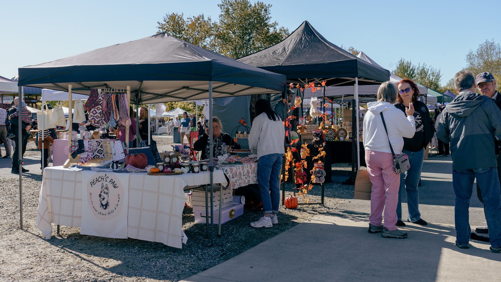 Le premier Marché aux couleurs d'automne a été un franc succès