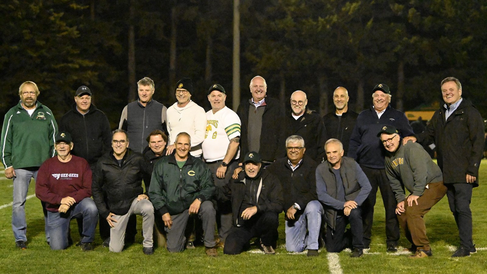 C'était aussi soirée des retrouvailles pour les anciens qui ont porté les couleurs des Condors au fil des ans.