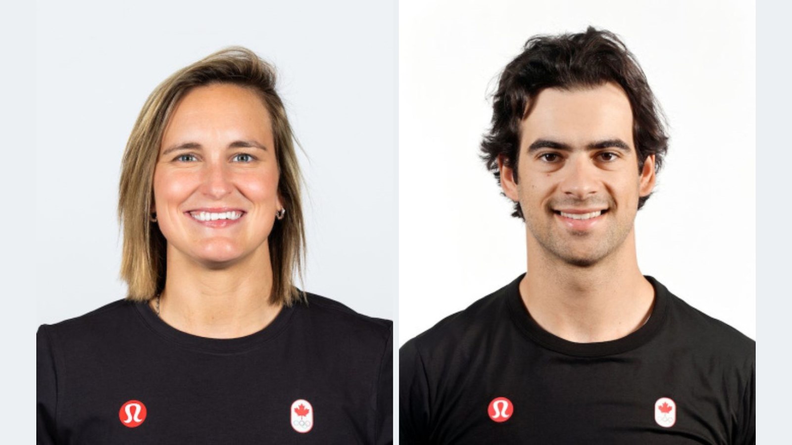 Marie-Philip Poulin et Eliot Grondin