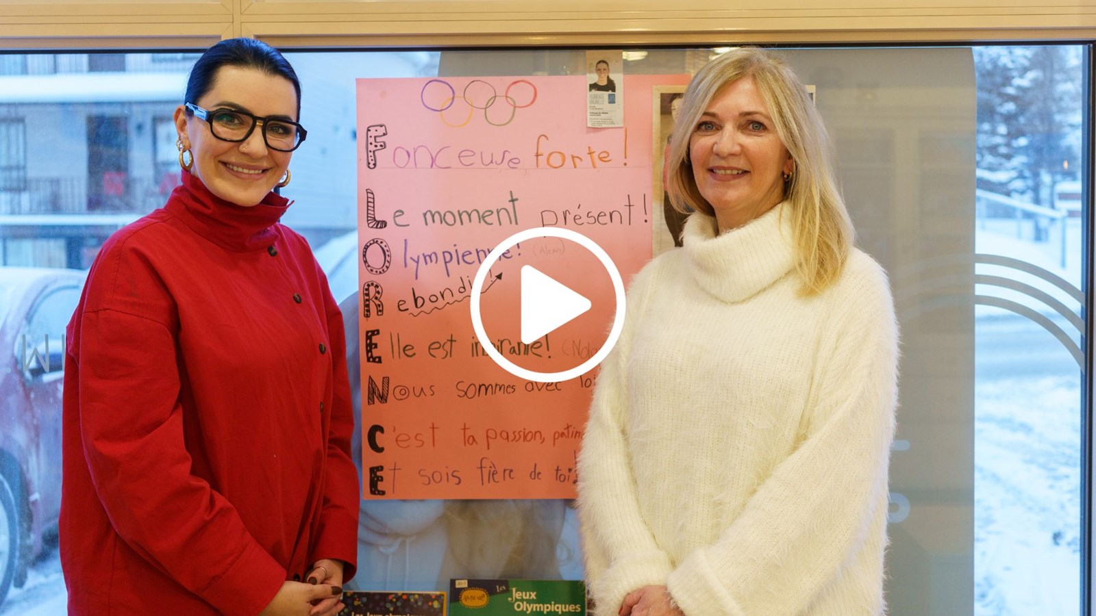 Marie-Ève Drouin et Lizette Bizier