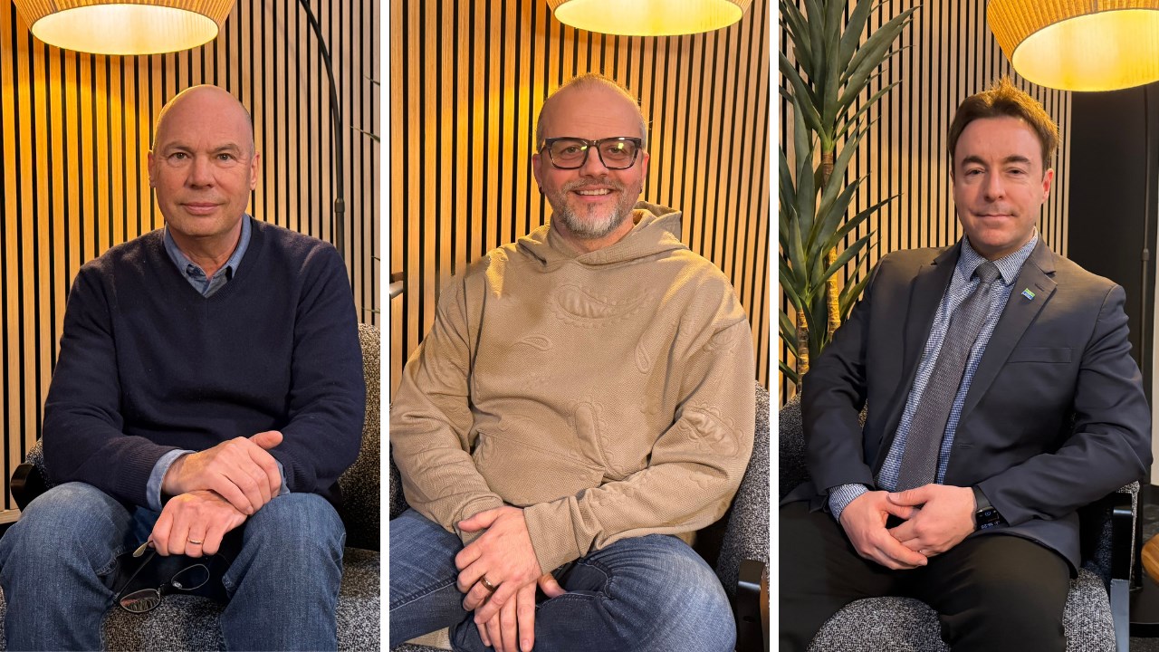 Marc Dutil, Martin Beaulieu et Jonathan V. Bolduc