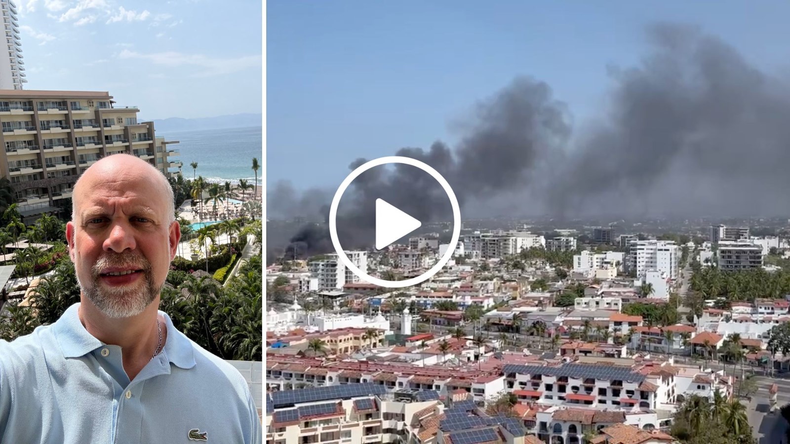 Bruno Rancourt est venu à Puerto Vallarta pour participer à un congrès d'affaires.