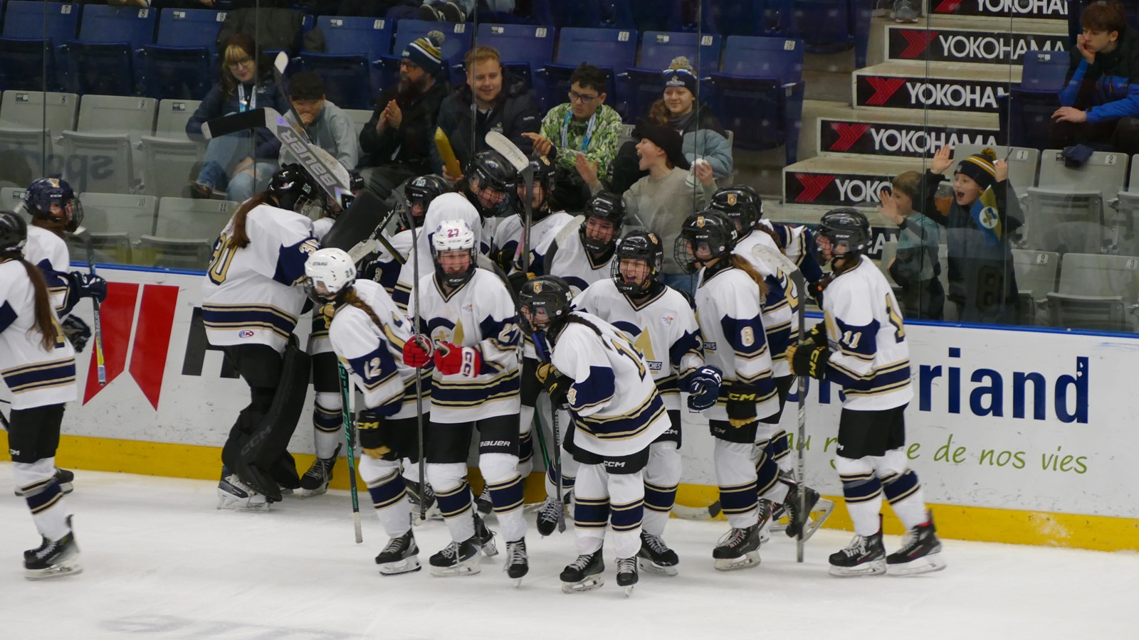 Jeux du Québec: les hockeyeuses ramènent une 35e médaille