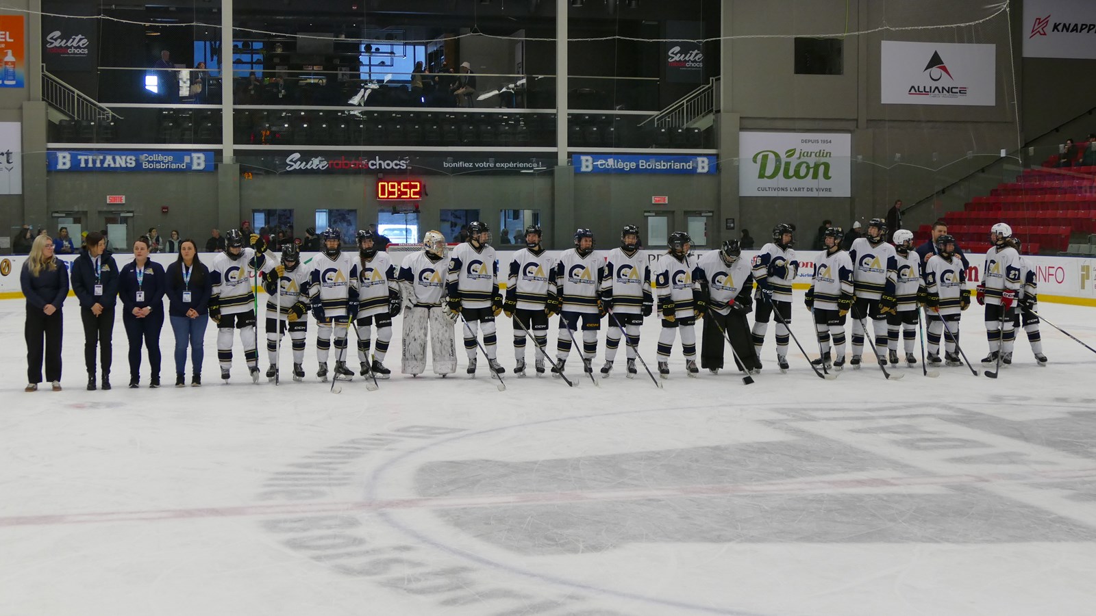 Jeux du Québec: les hockeyeuses ramènent une 35e médaille