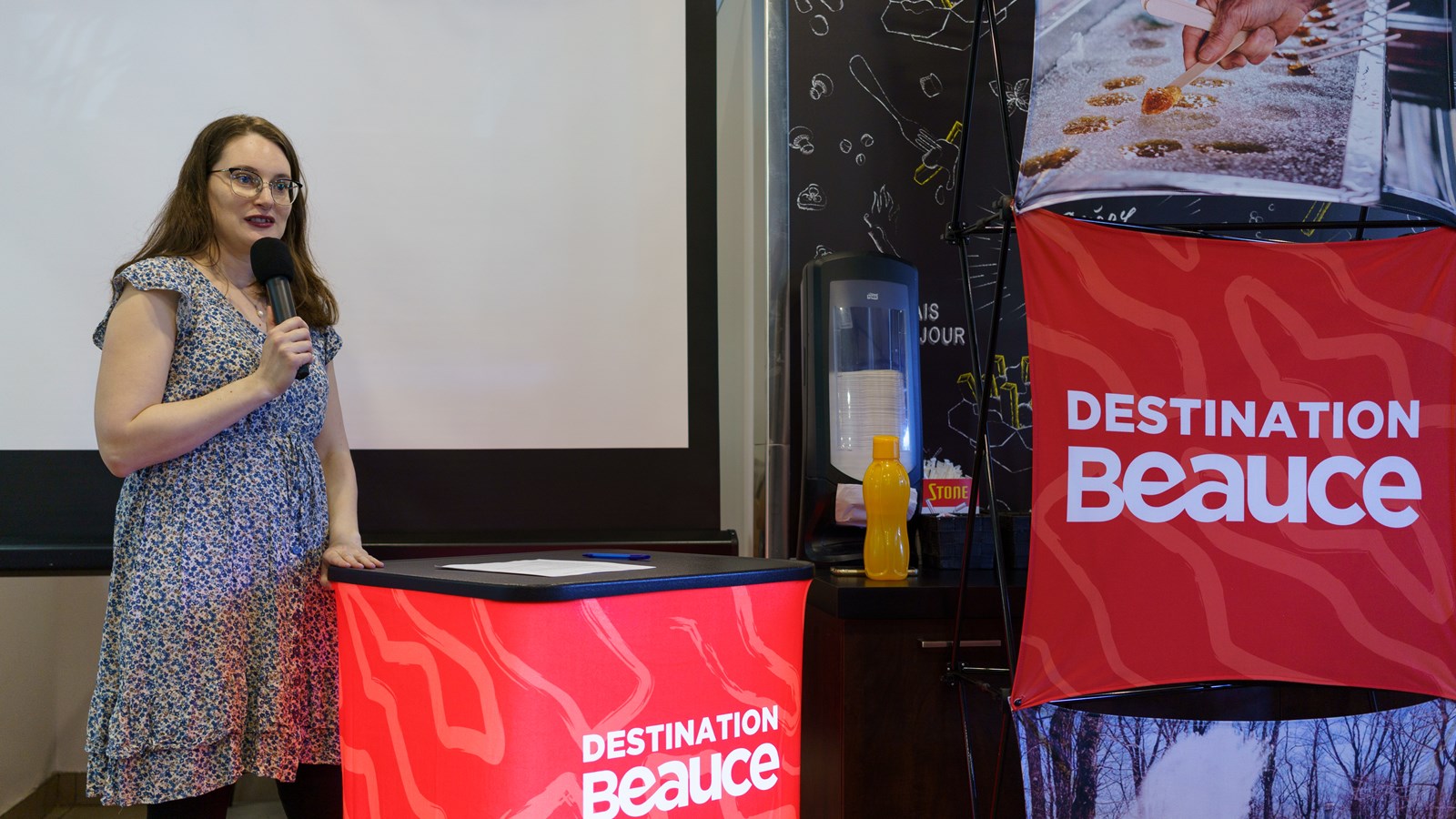 Karen Montembeault de Destination Beauce