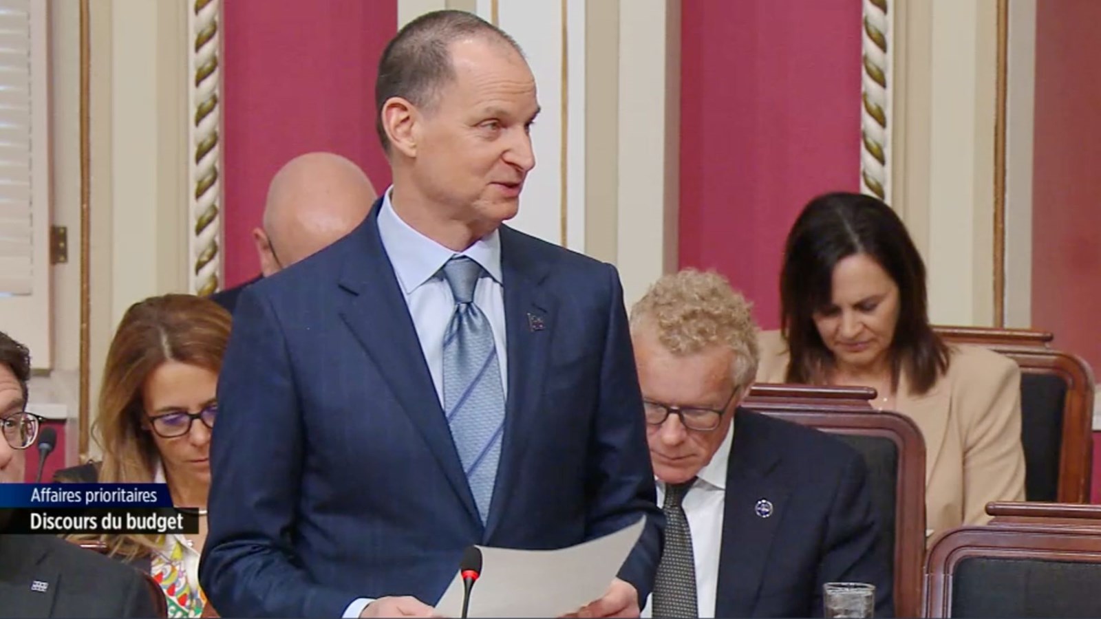 Le ministre des Finances, Eric Girard.