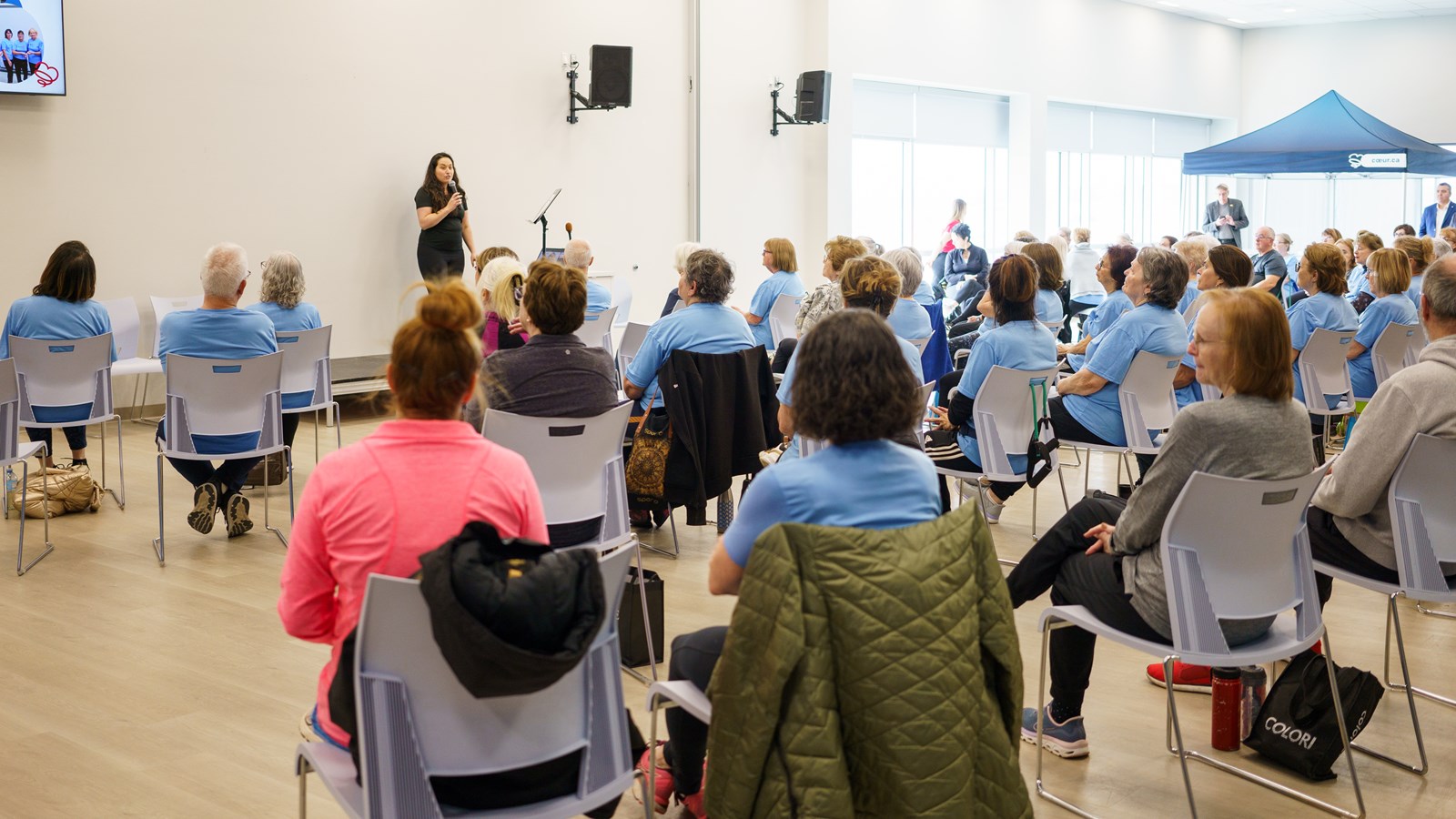 Cindy Labbé, coordonnatrice du département d’activité physique et kinésiologue clinicienne