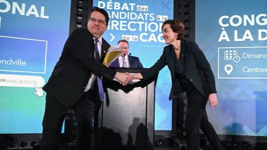 Les membres de la CAQ choisiront le successeur de François Legault dimanche