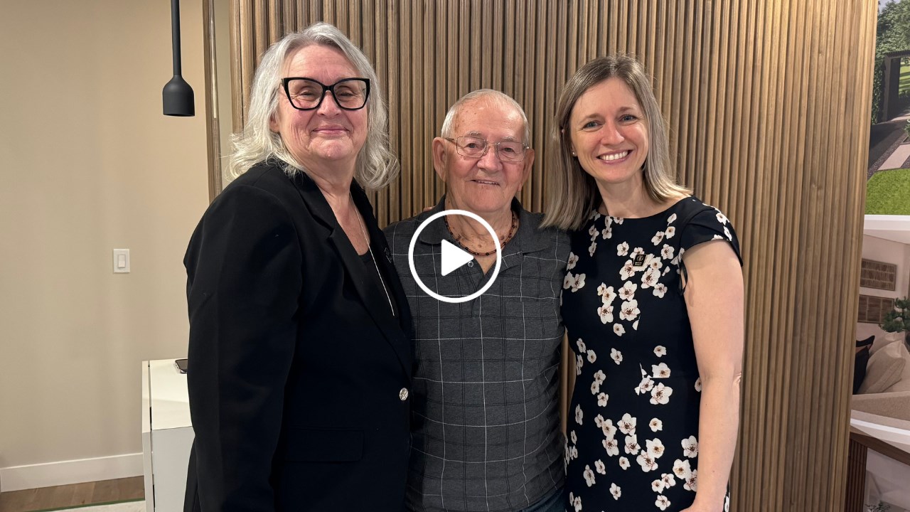 Hélène Rodrigue, Richard Busque et Marie Champagne