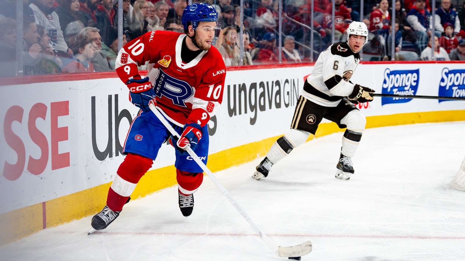 Le Rocket de Joshua Roy en difficulté après un revers de 6-2