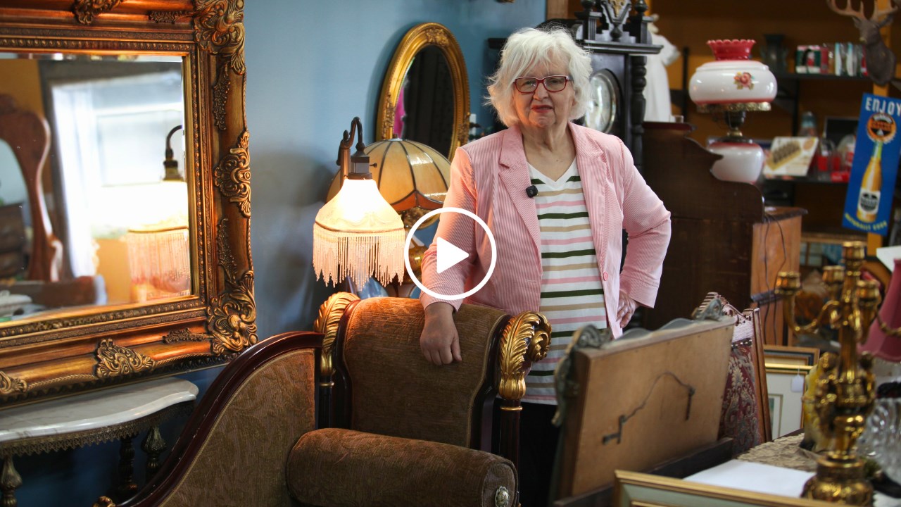 Berthe Bisson, antiquaire depuis 25 ans
