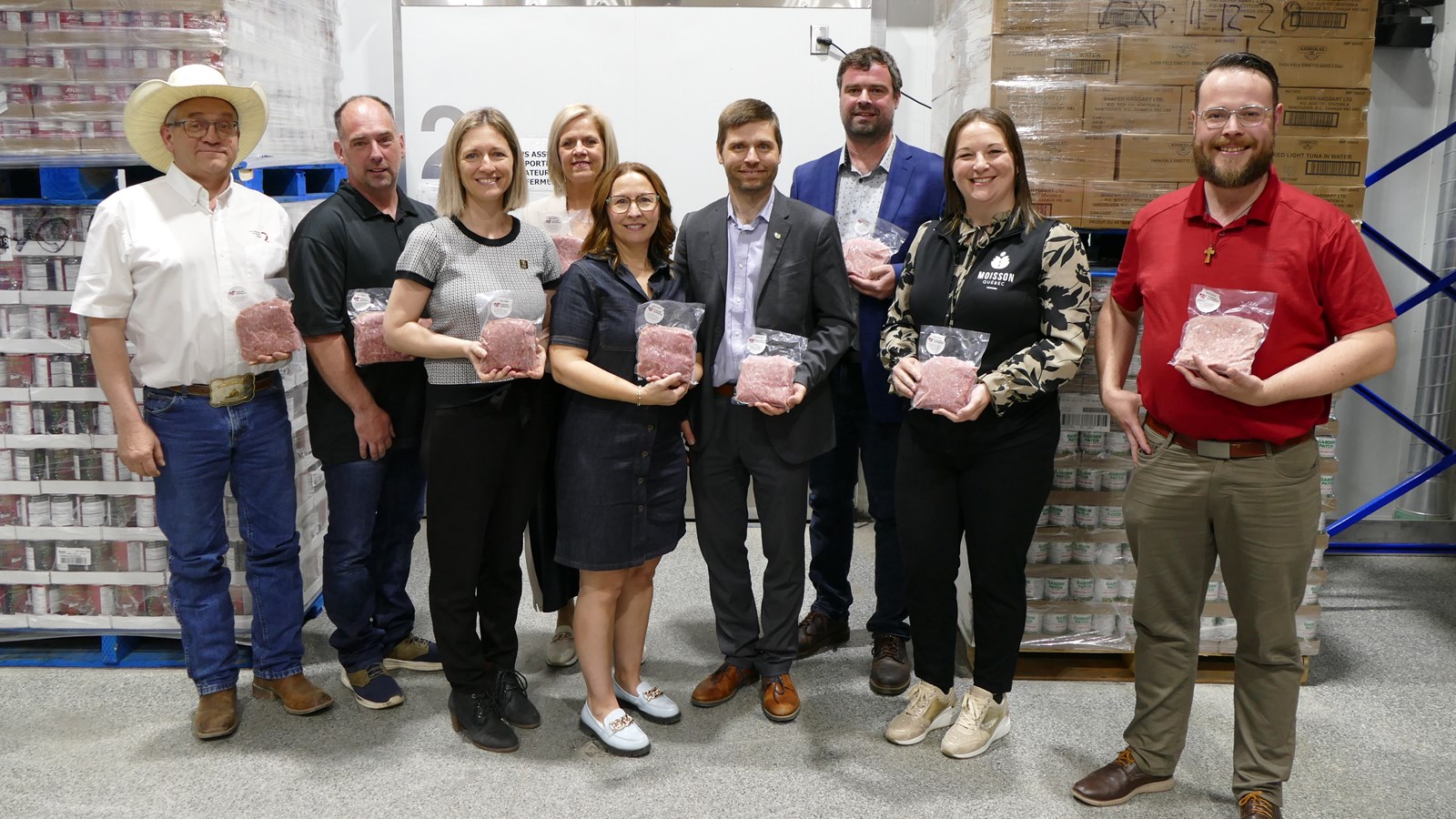 Viande Solidaire: producteurs et Moisson Beauce s’unissent pour l'aide alimentaire
