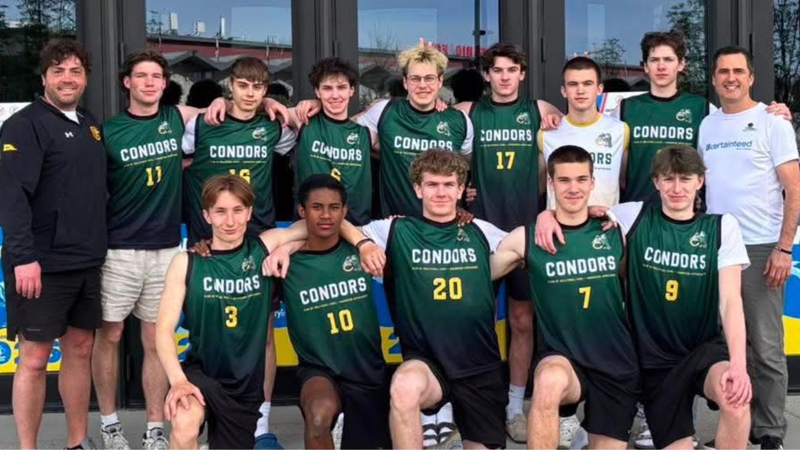 Même si la formation n'a pas gagné de médaille, les gars U17 ont compilé le meilleur résultat global de la délégation beauceronne.