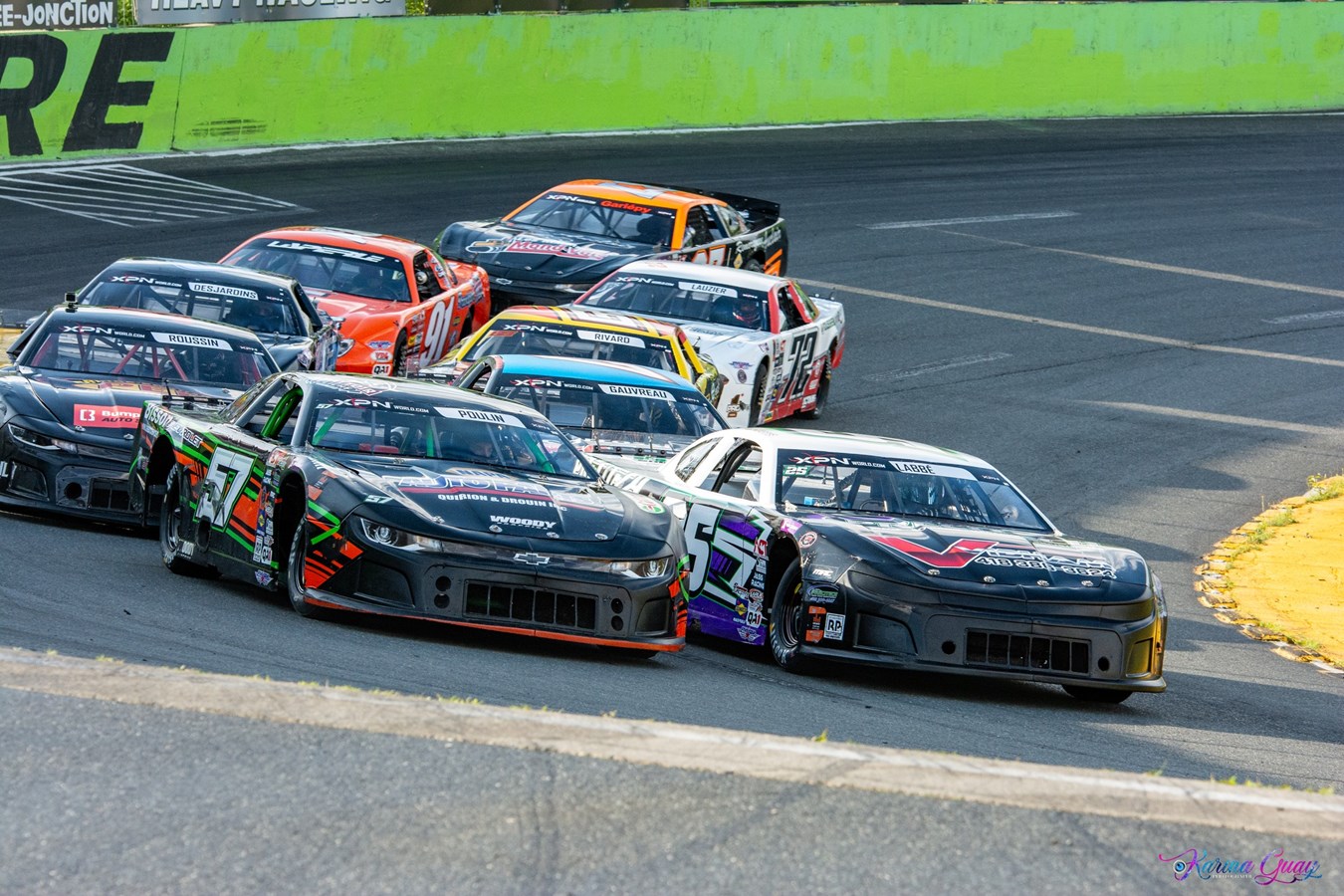 Les Américains débarquent à l'Autodrome Chaudière