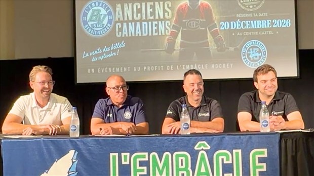 Un match des Anciens Canadiens au profit de l’Embâcle Hockey