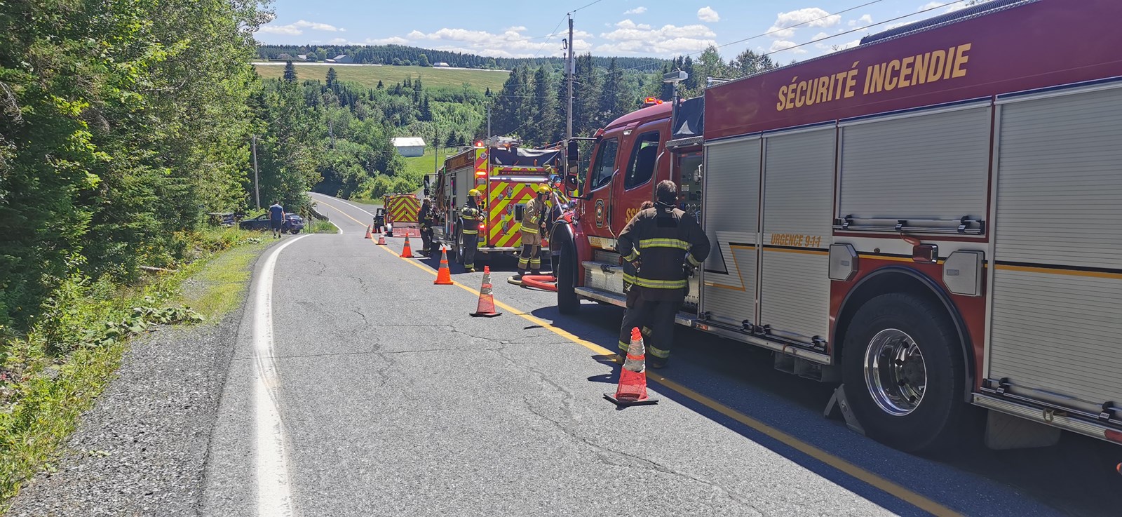 Feu très mineur à Beauceville