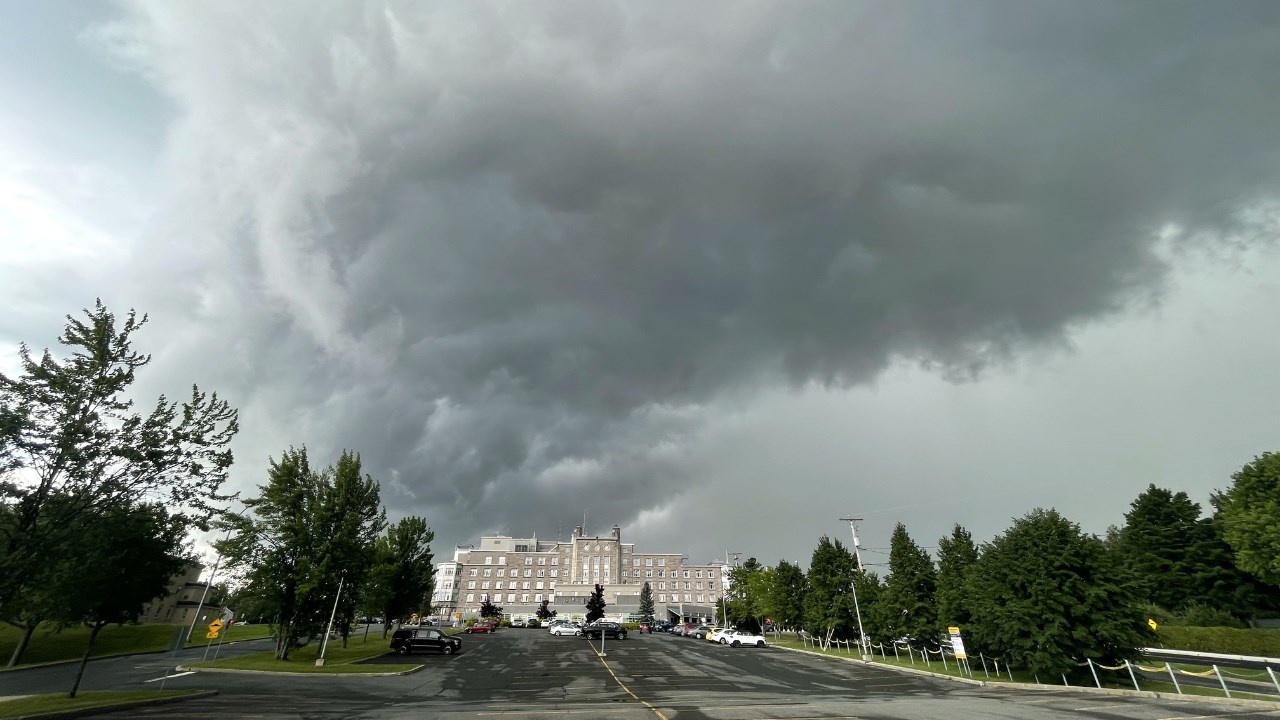 Risque d’orages violents pour la région