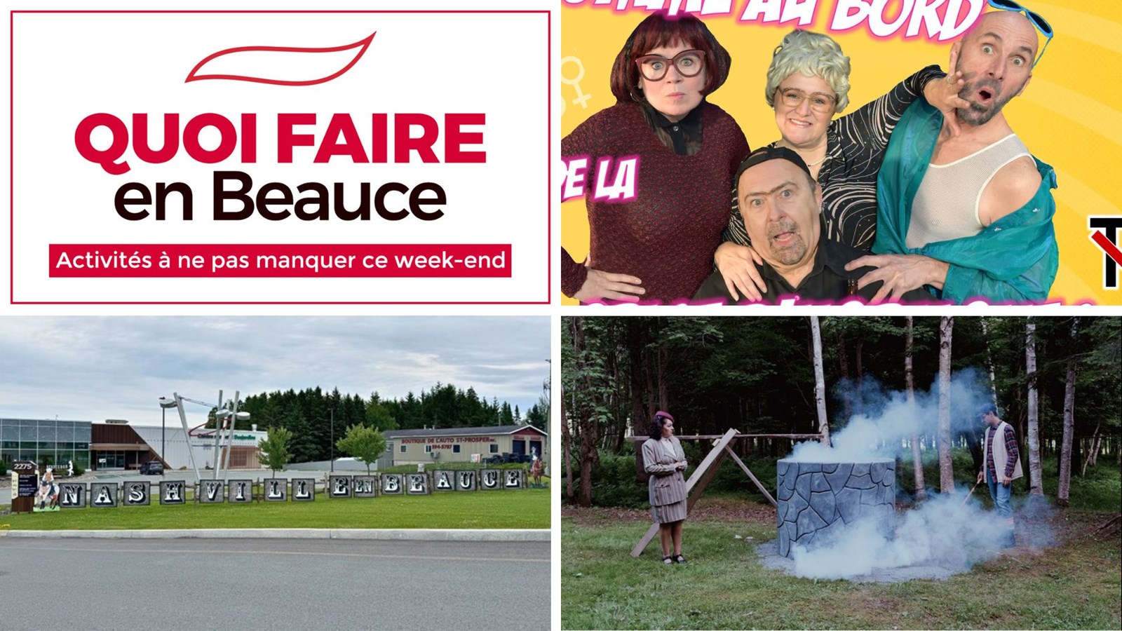 Quoi faire en Beauce du 31 juillet au 2 août?