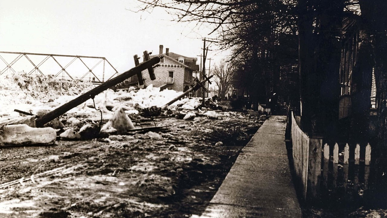 Délias Méthot victime de débâcles à répétition il y a 100 ans