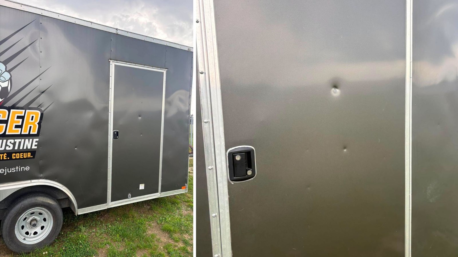 Une remorque de la municipalité vandalisée à Sainte-Justine
