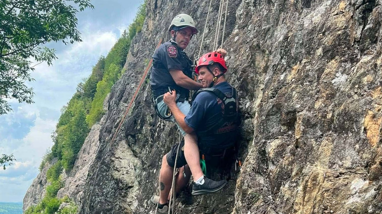 Sainte-Clothilde-de-Beauce: les pompiers s’entraînent à intervenir au Grand Morne