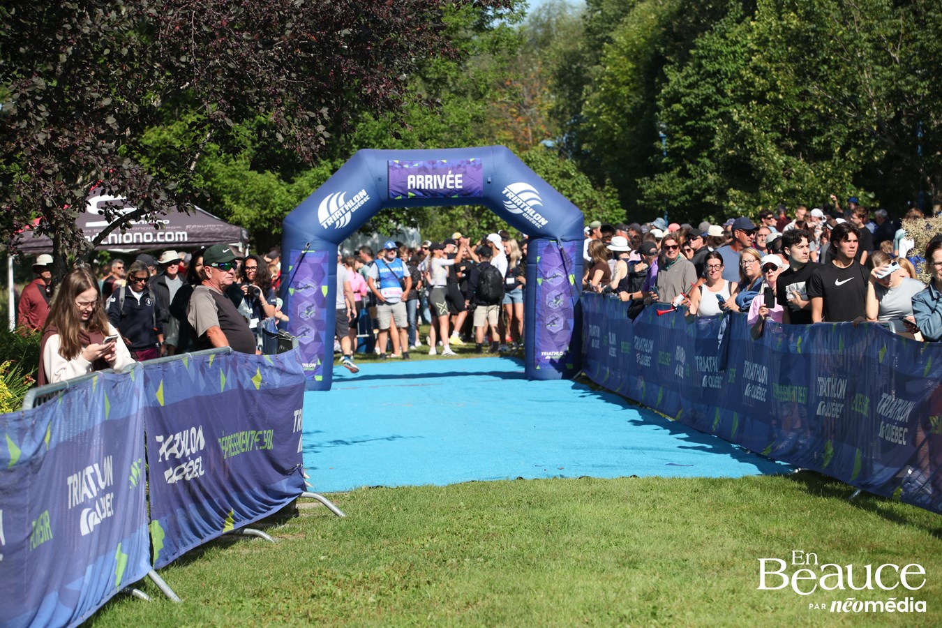 Une première réussie pour le Triathlon de Saint-Georges