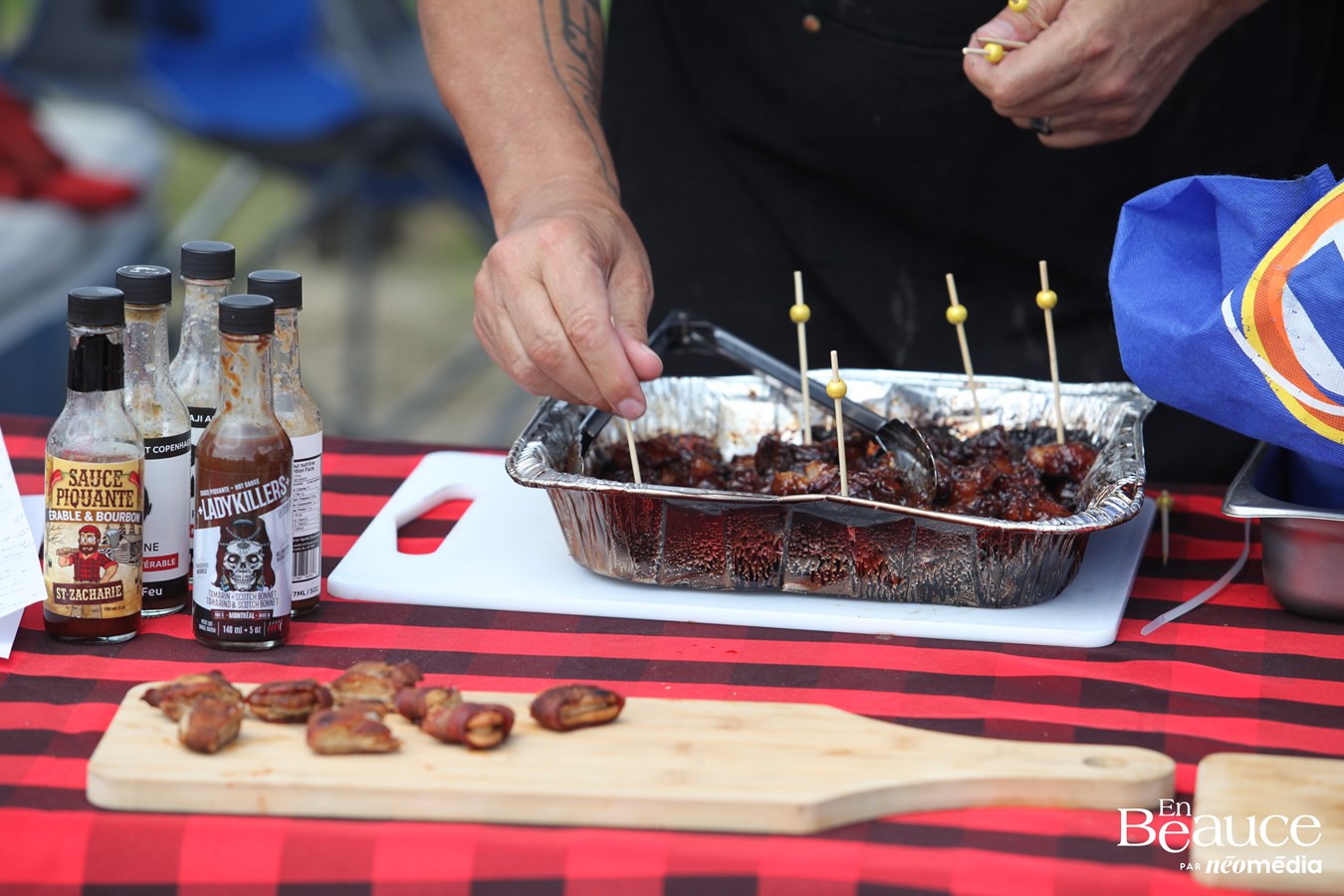 Une journée festive autour du BBQ à Saint-Frédéric