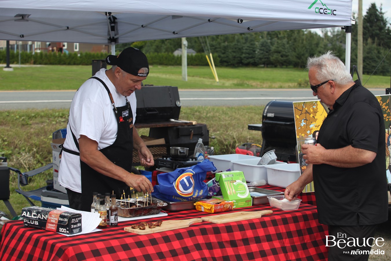 Une journée festive autour du BBQ à Saint-Frédéric