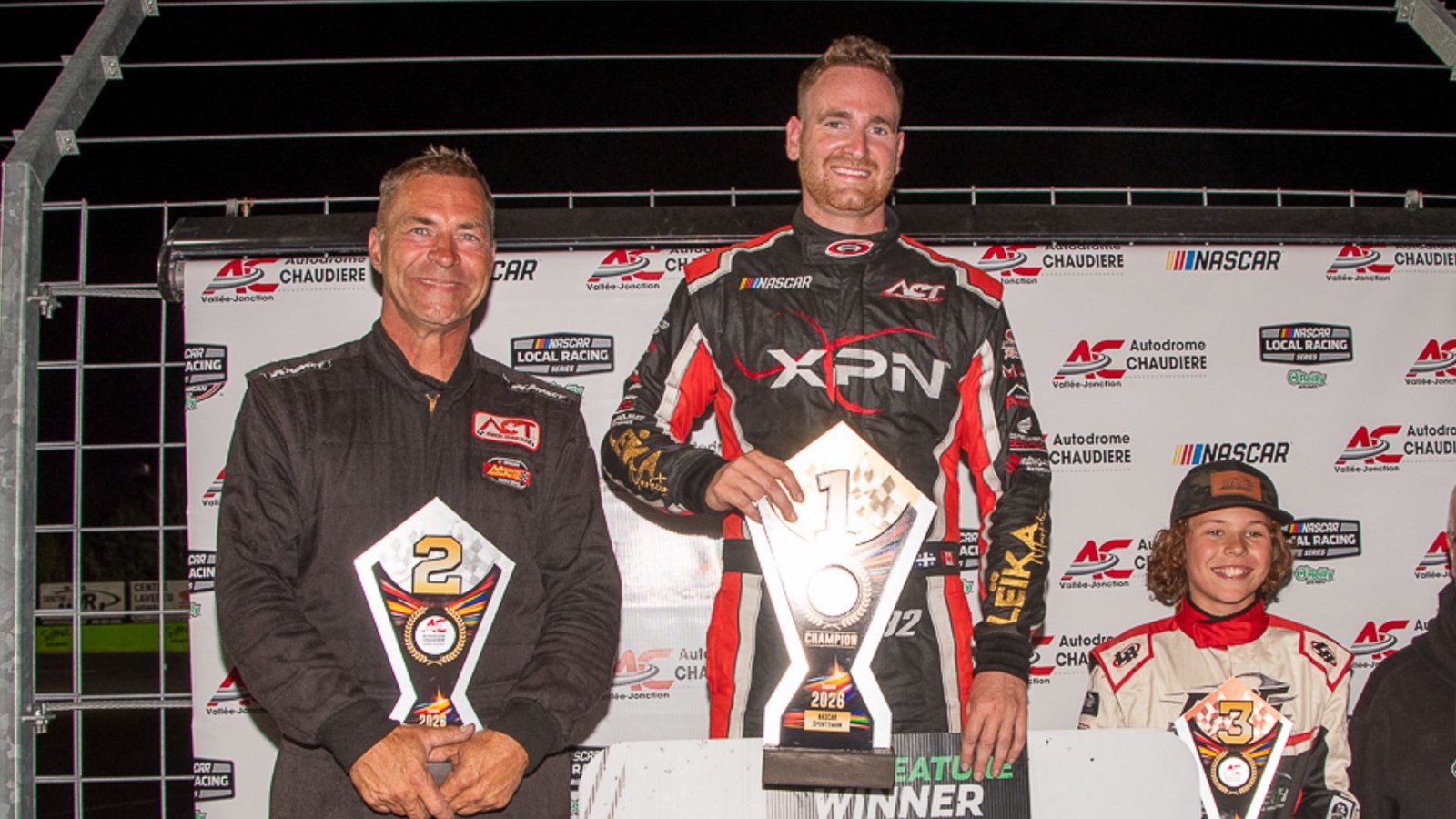 Podium Nascar Sportsman