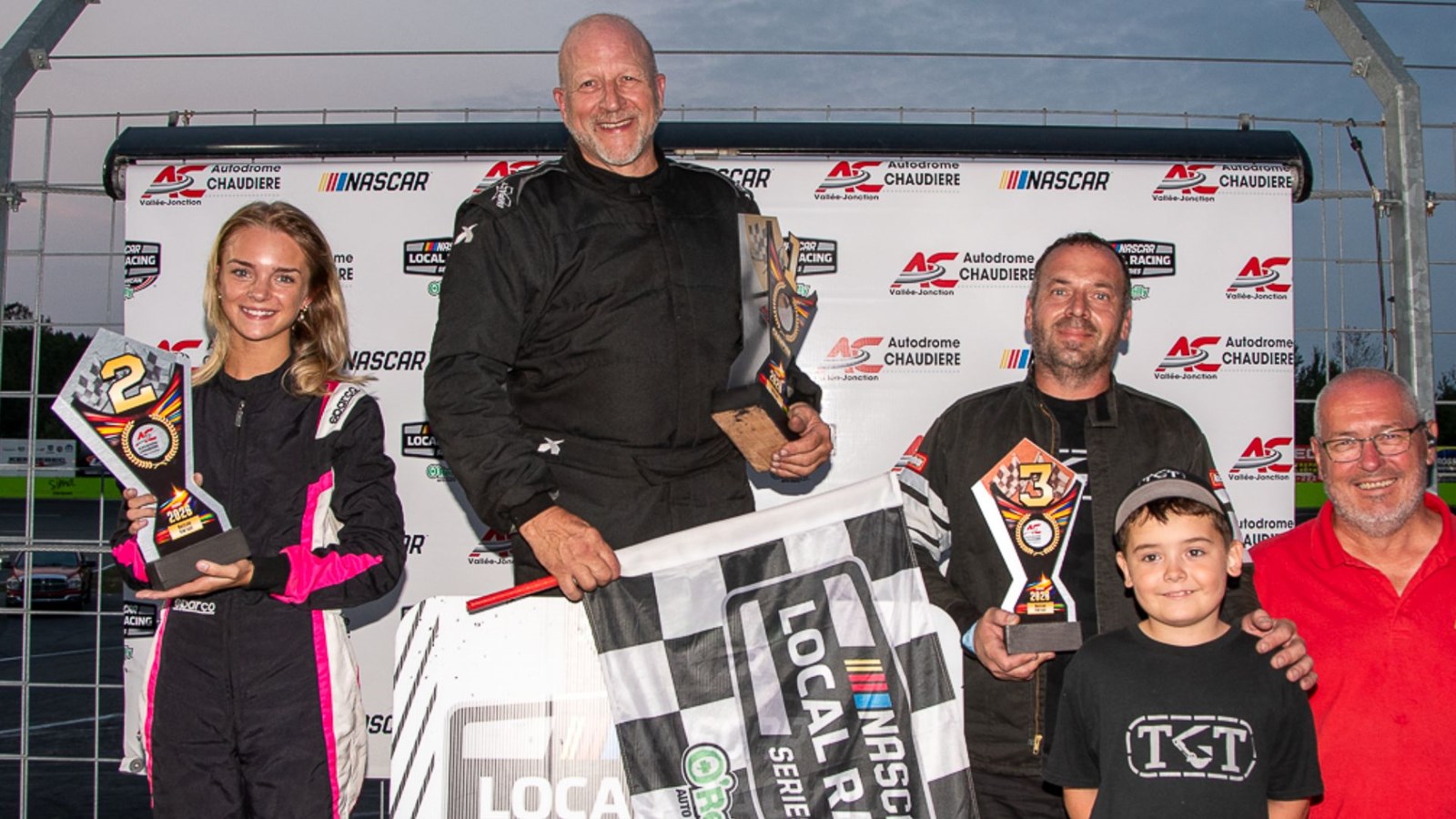 Podium Nascar Vintage