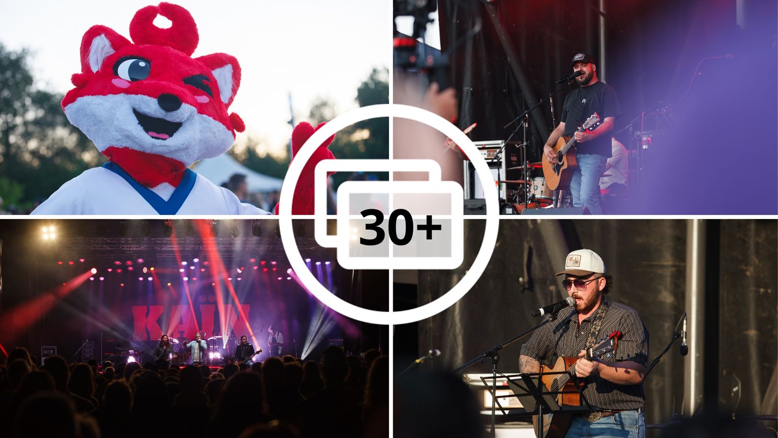 Plus de 2 500 spectateurs réunis pour le Provençal Band, Phil Lauzon et Kaïn