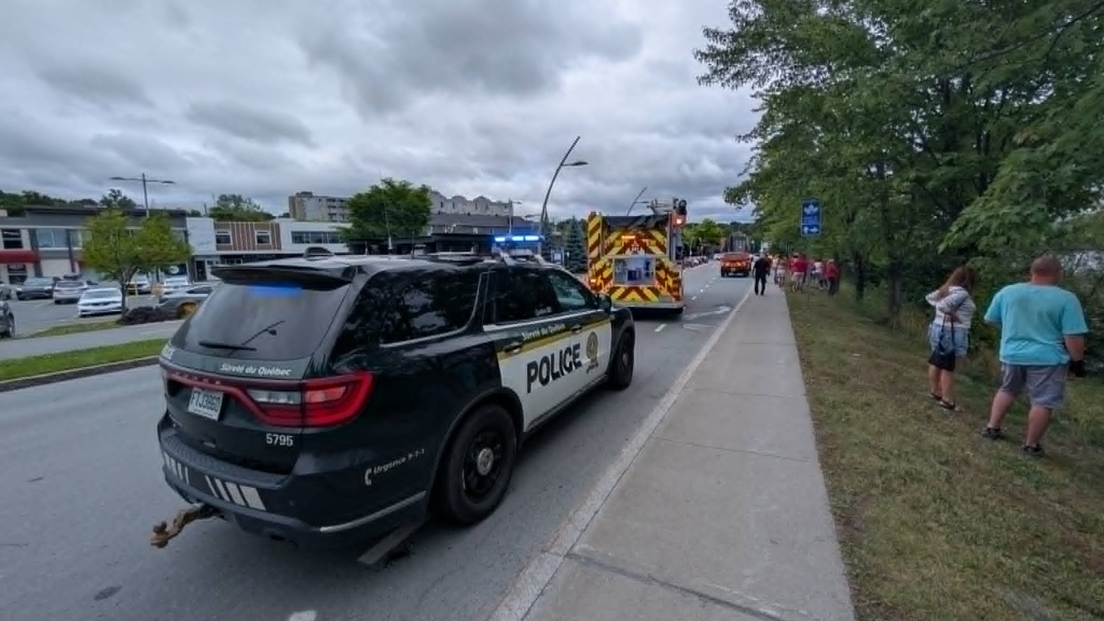 Saint-Georges: intervention des pompiers sur la rivière Chaudière
