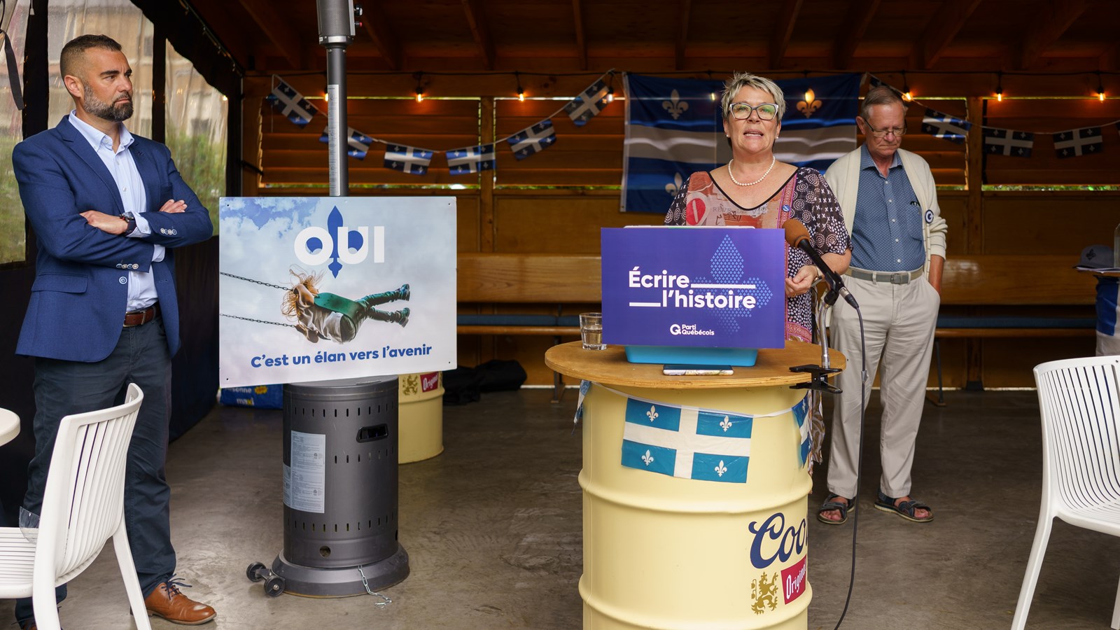 Marie-Claude Cyr, présidente du comité exécutif du Parti Québécois dans Beauce-Nord