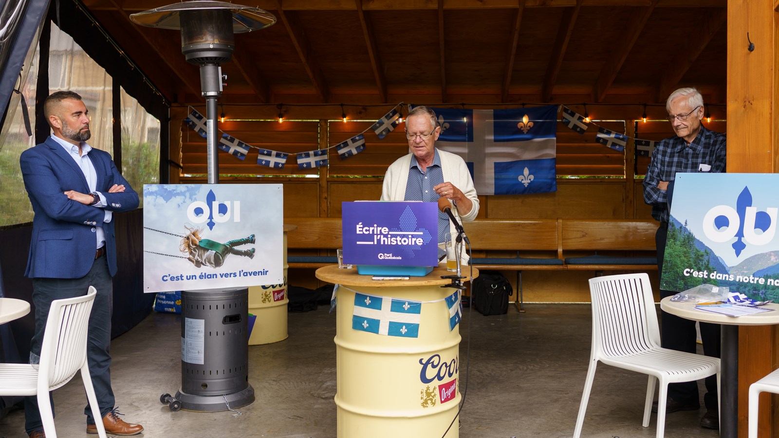 Richard Lapointe, directeur de campagne d'Éric Gagnon Poulin
