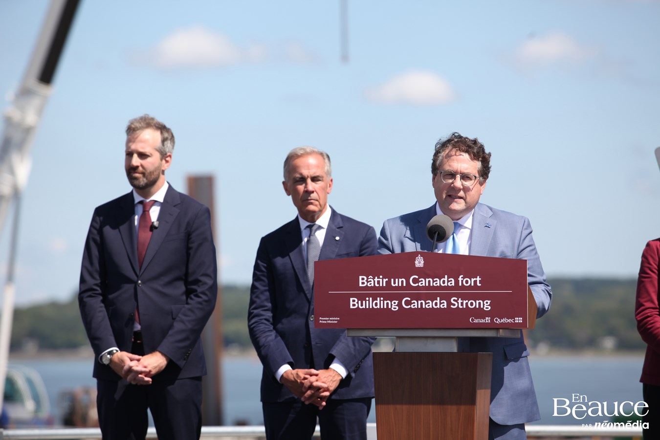 « Un Canada fort, un Québec fort » : Carney et Fréchette unis à Lévis