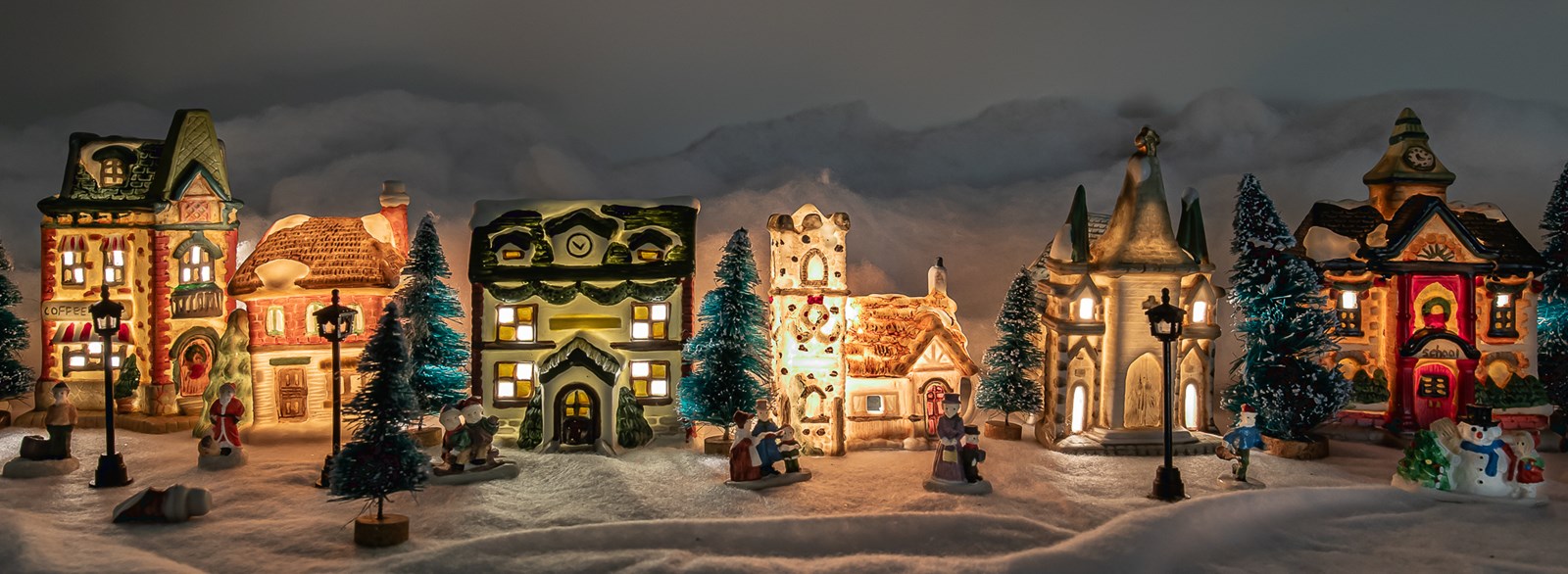 Féerie de Noël dans 15 cm de haut !
