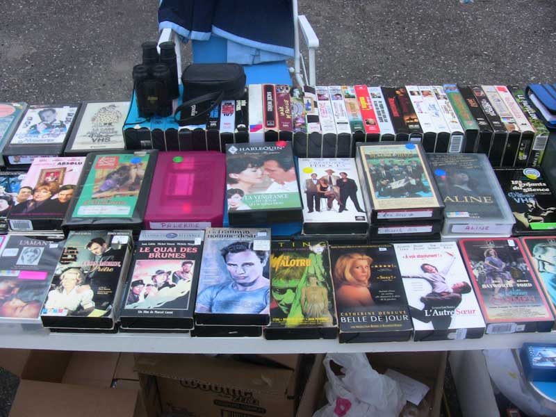 Cassettes vidéos