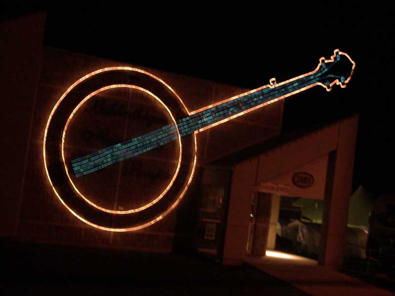 Banjo lumineux