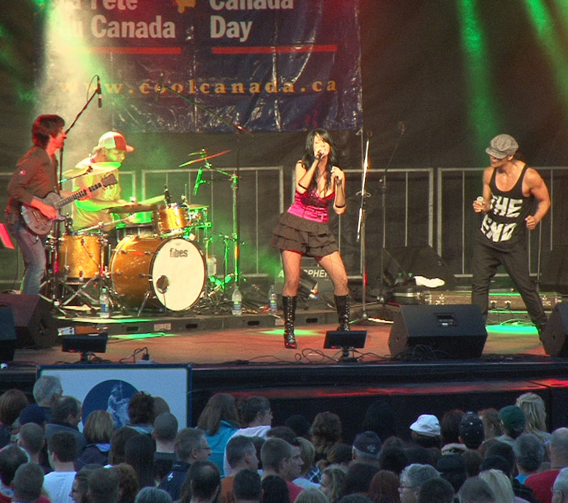 Fêtes du Canada à Saint-Georges: Une soirée haute en couleur
