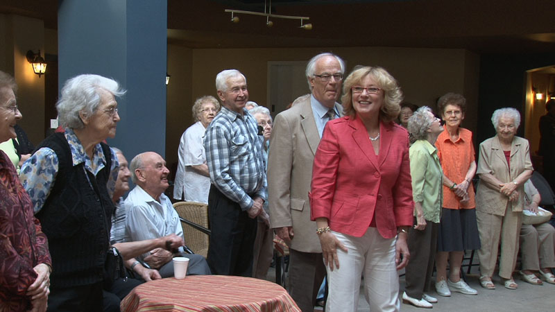 Marguerite Blais à l'Oiseau bleu