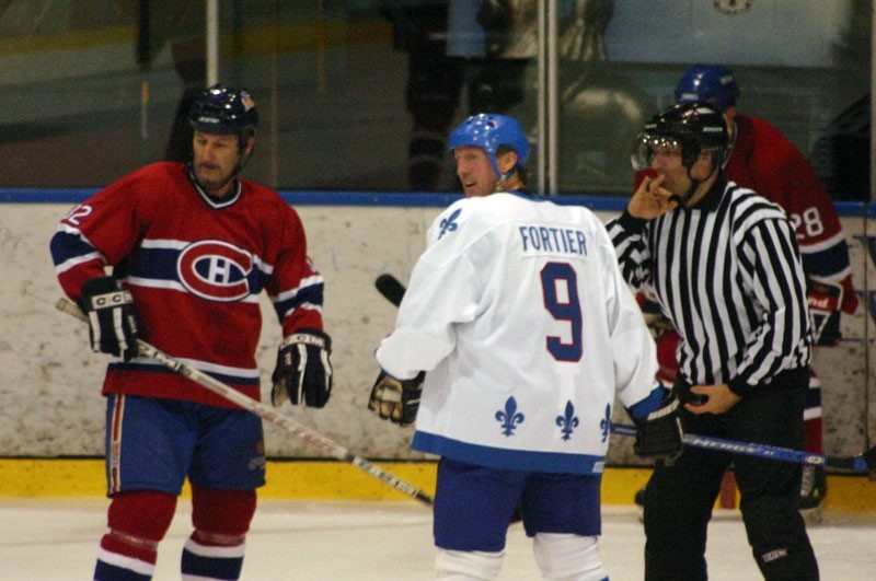 Mario Roberge avec les Justiciers