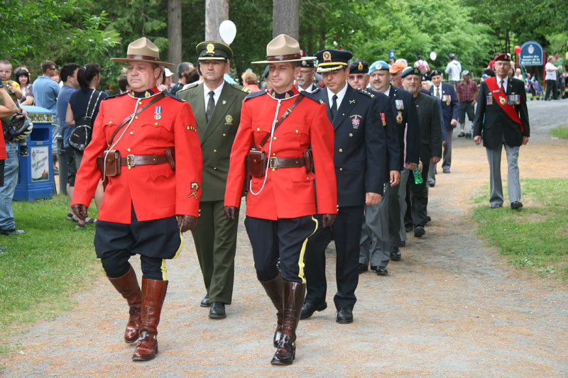 defile