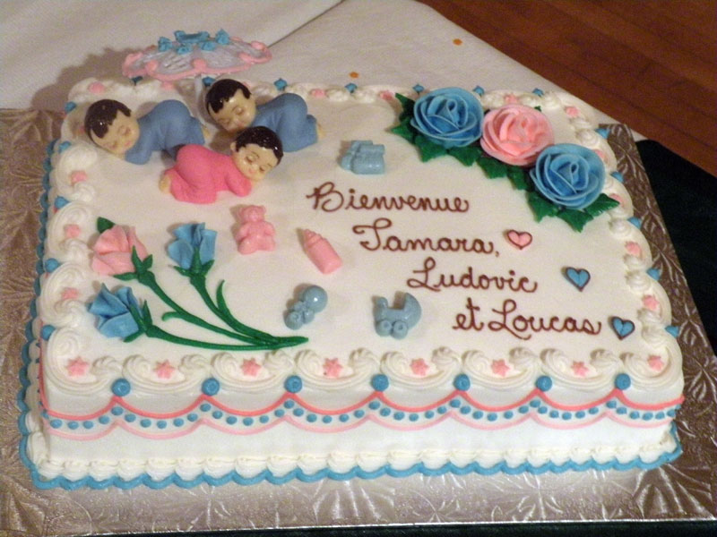 On fête l’arrivée des premiers triplets de Saint-Martin