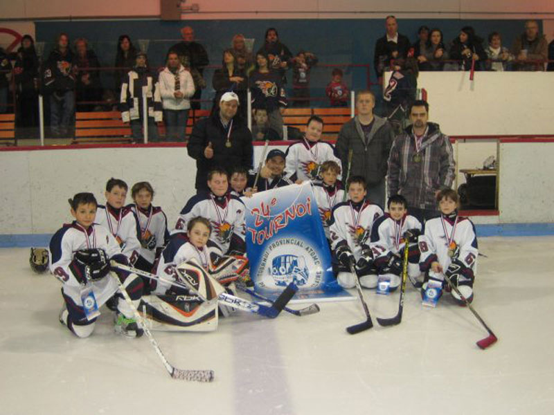 La formation atome a atteint les finales du tournoi de Sainte-Claire.