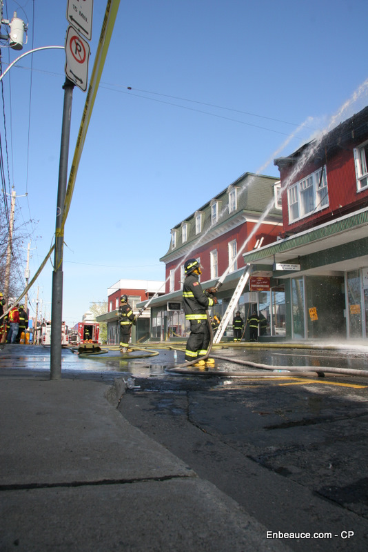 Feu Édifice Gagné 1ere avenue St-Georges Oct 2009