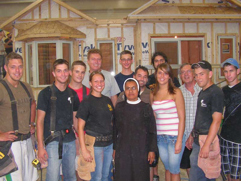 Groupe et madre