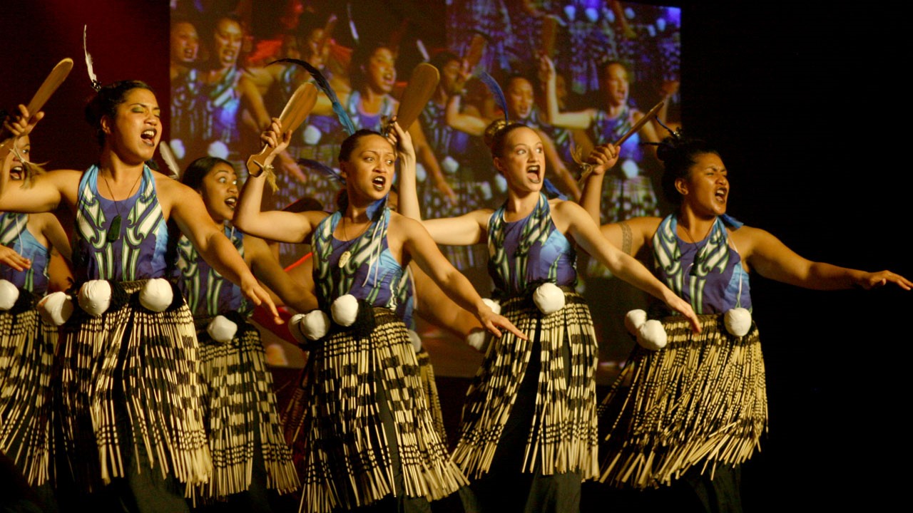 Whitireia Performing Arts en action.